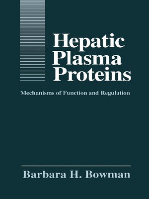 cover image of Hepatic Plasma Proteins